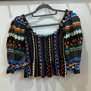 Anthropology Conditions Apply Long Sleeve Top